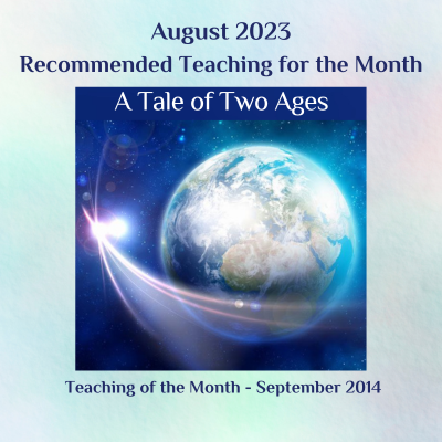 A Tale of Two Ages teaching Aug 2023 & Sept 2014
