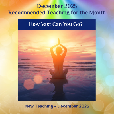 Master DKs spiritual practice teaching on going vast during meditation