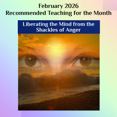 Promotional image with eyes and sunset, Liberating the Mind from the Shackles of Anger February 2026